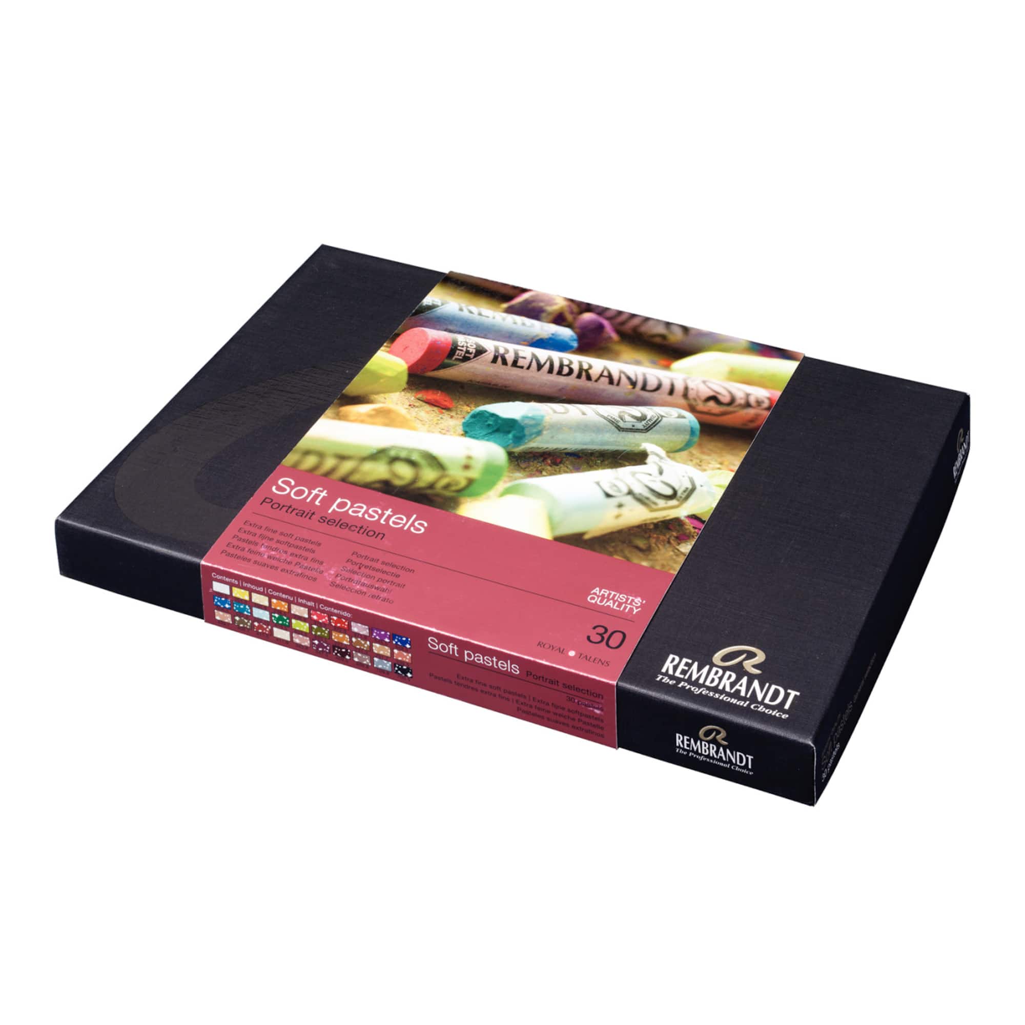 Rembrandt® Pastel 30 Color Portrait Set